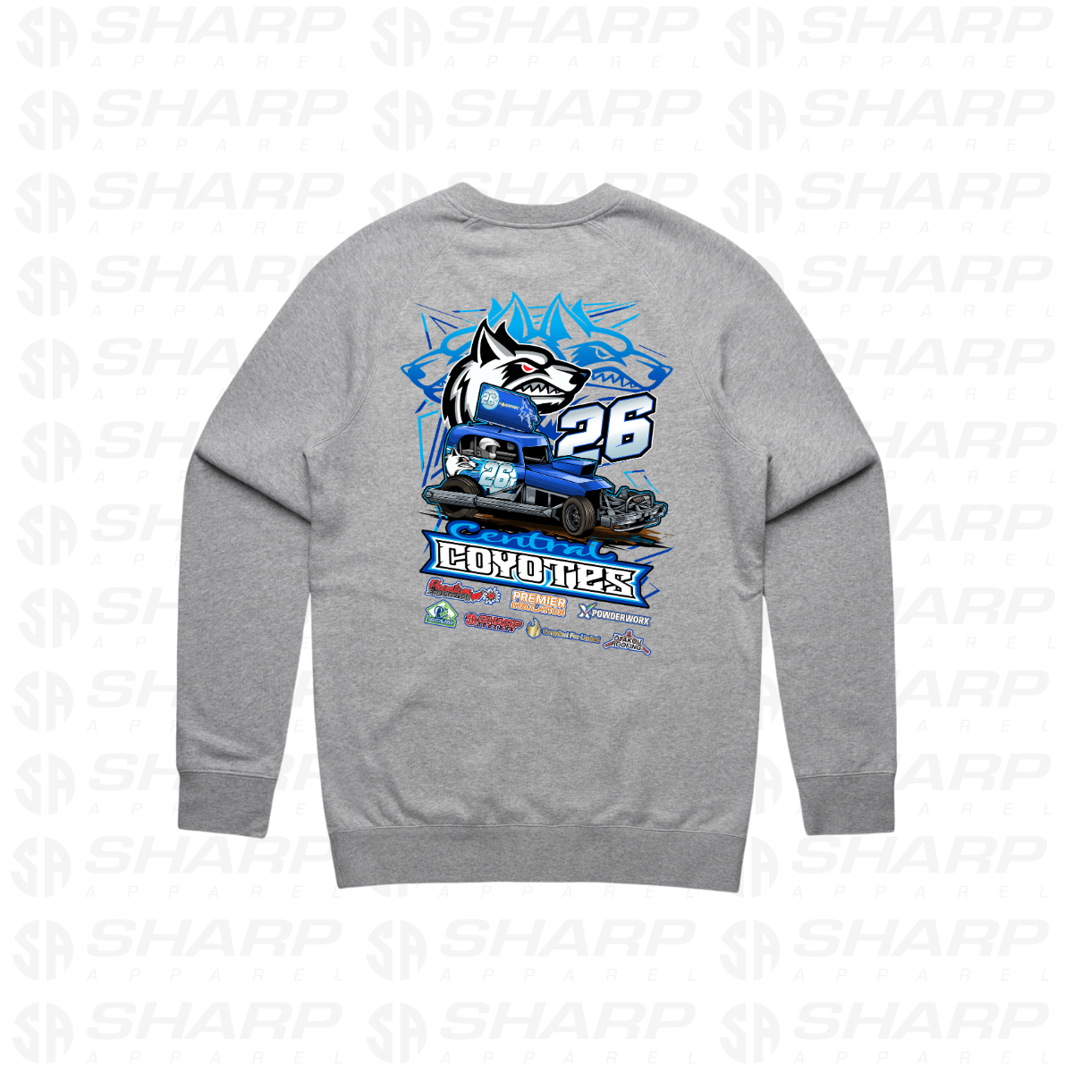 Central Coyotes 2025/26 - Adults Crew Neck