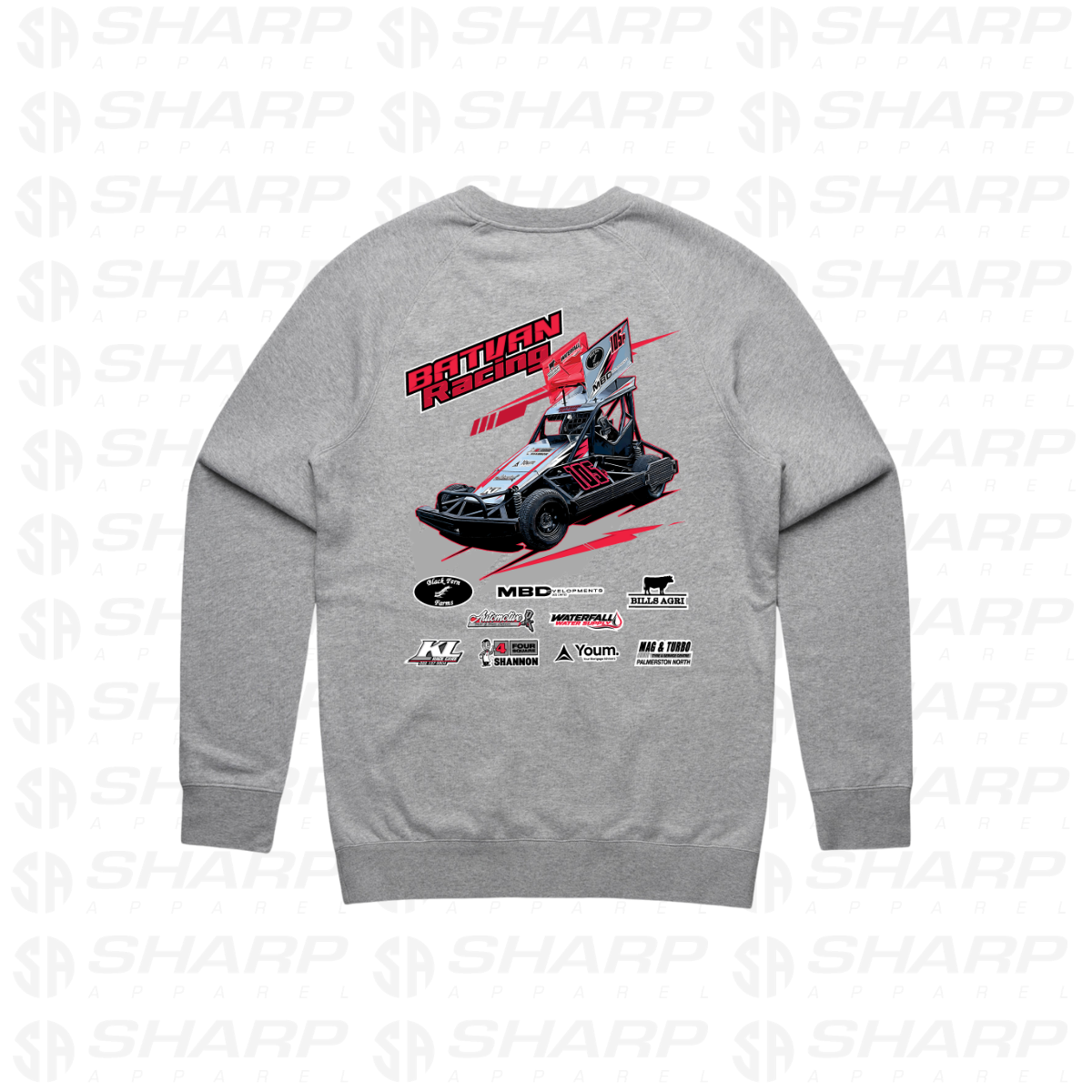 Batvan Racing 105p 2026/27 - Adults Crew Neck