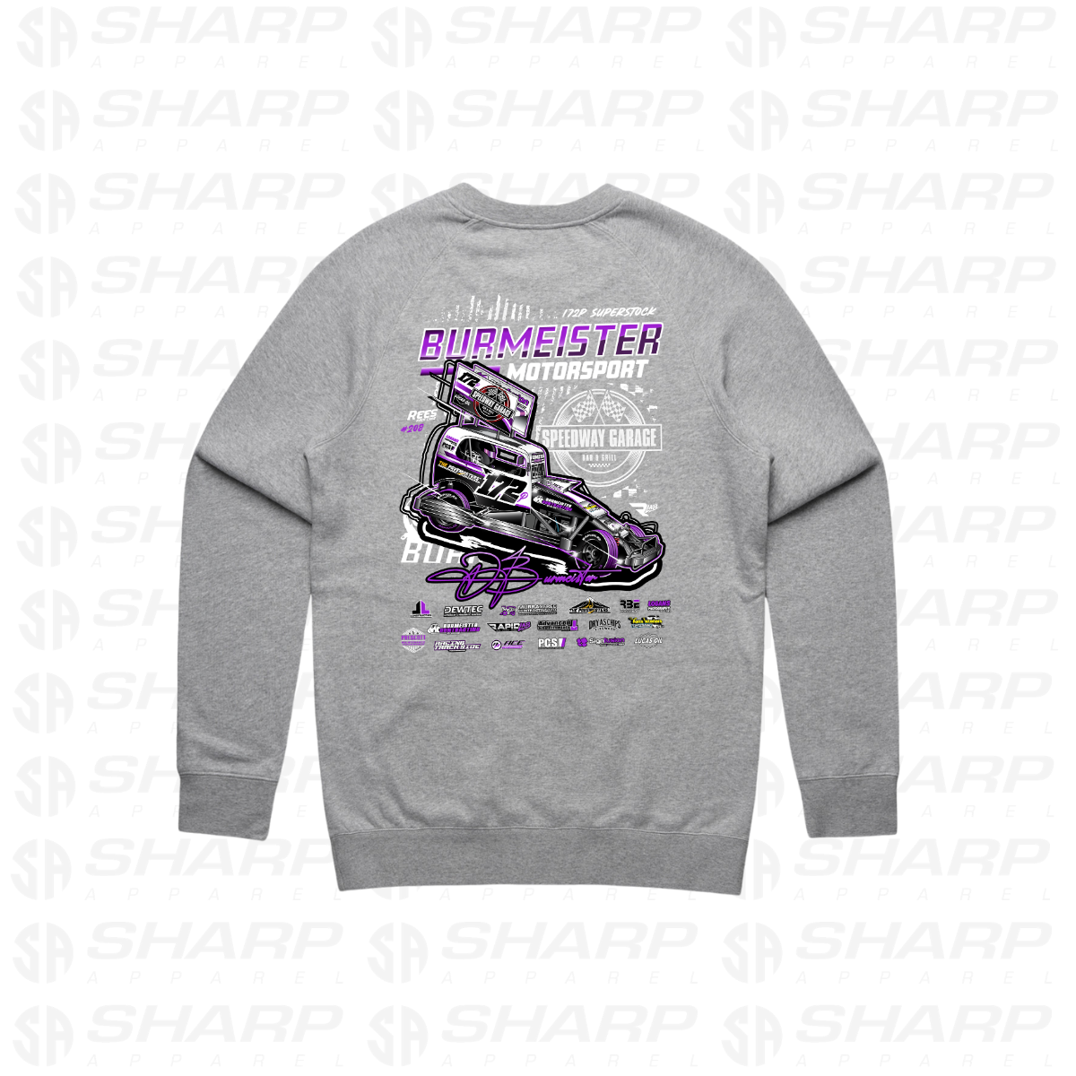172p Burmeister Motorsport 2026/27 - Adults Crew Neck