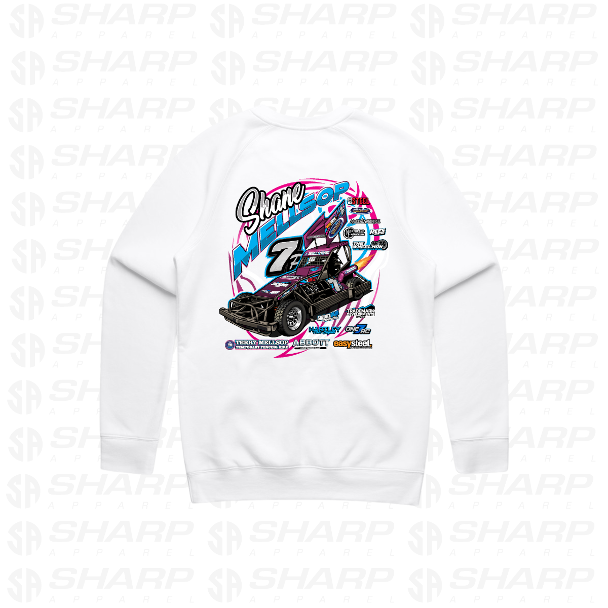 7p Mellsop Motorsport 2025/26 - Adults Crew Neck