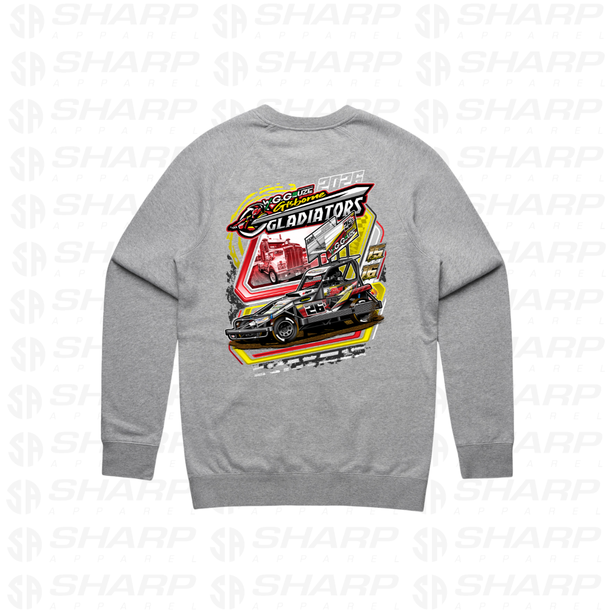 Gisborne Gladiators 2026 - Adults Crew Neck