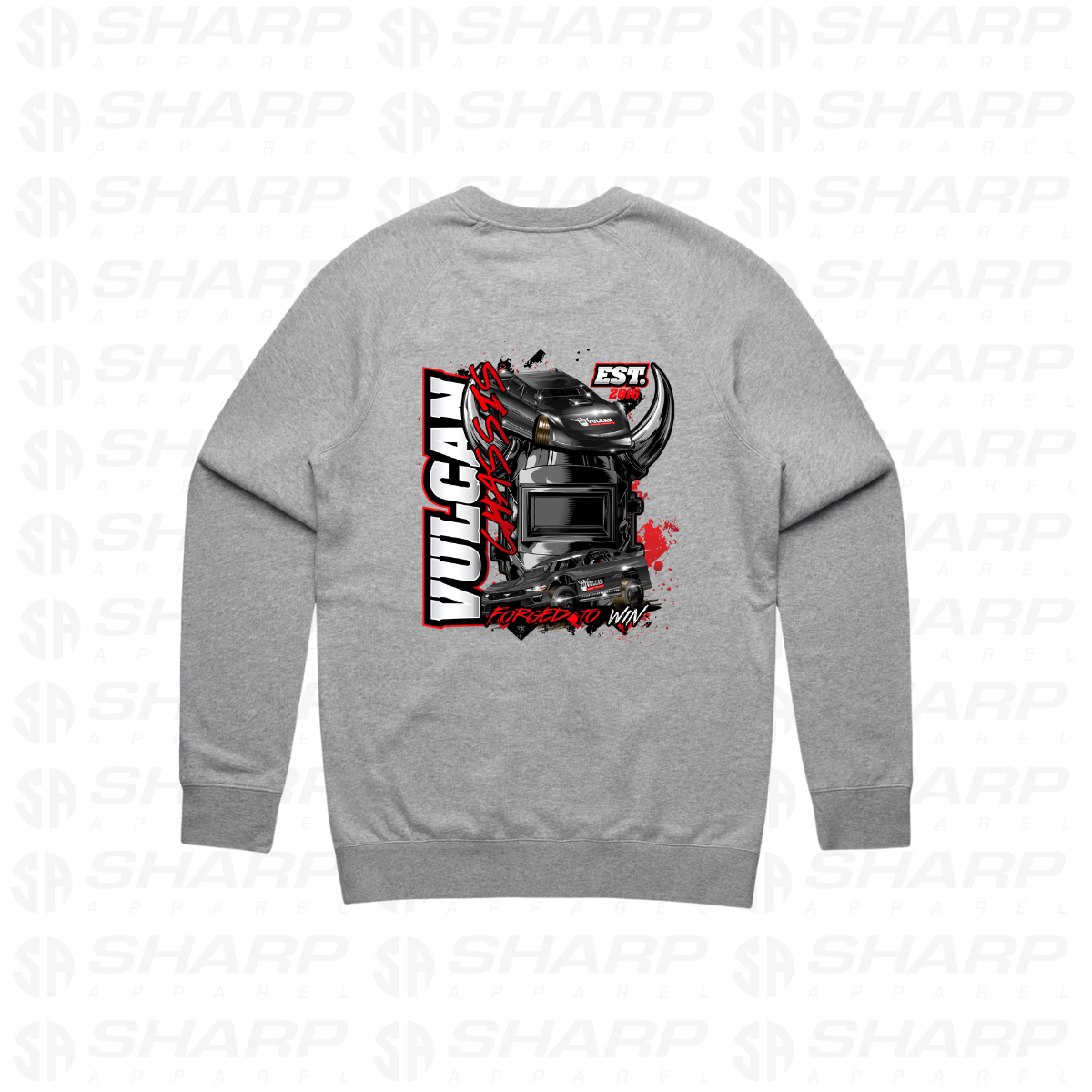 Vulcan Chassis - Adults Crew Neck