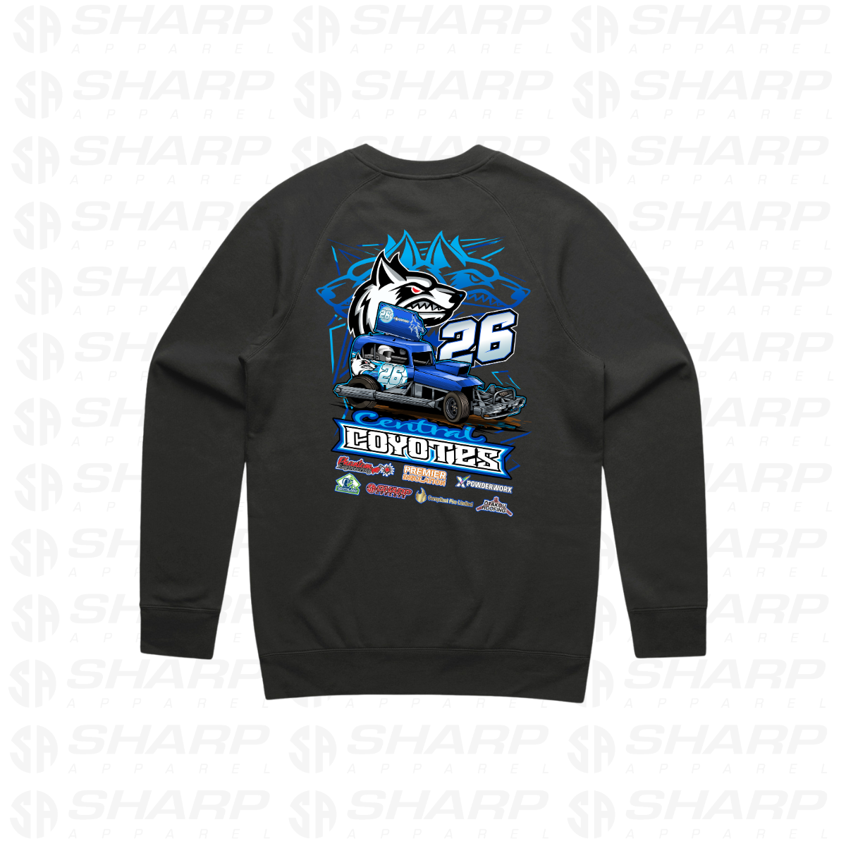 Central Coyotes 2025/26 - Adults Crew Neck