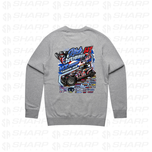 14nl Rick Wobbes NZ Tour 2025/26 - Adults Crew Neck