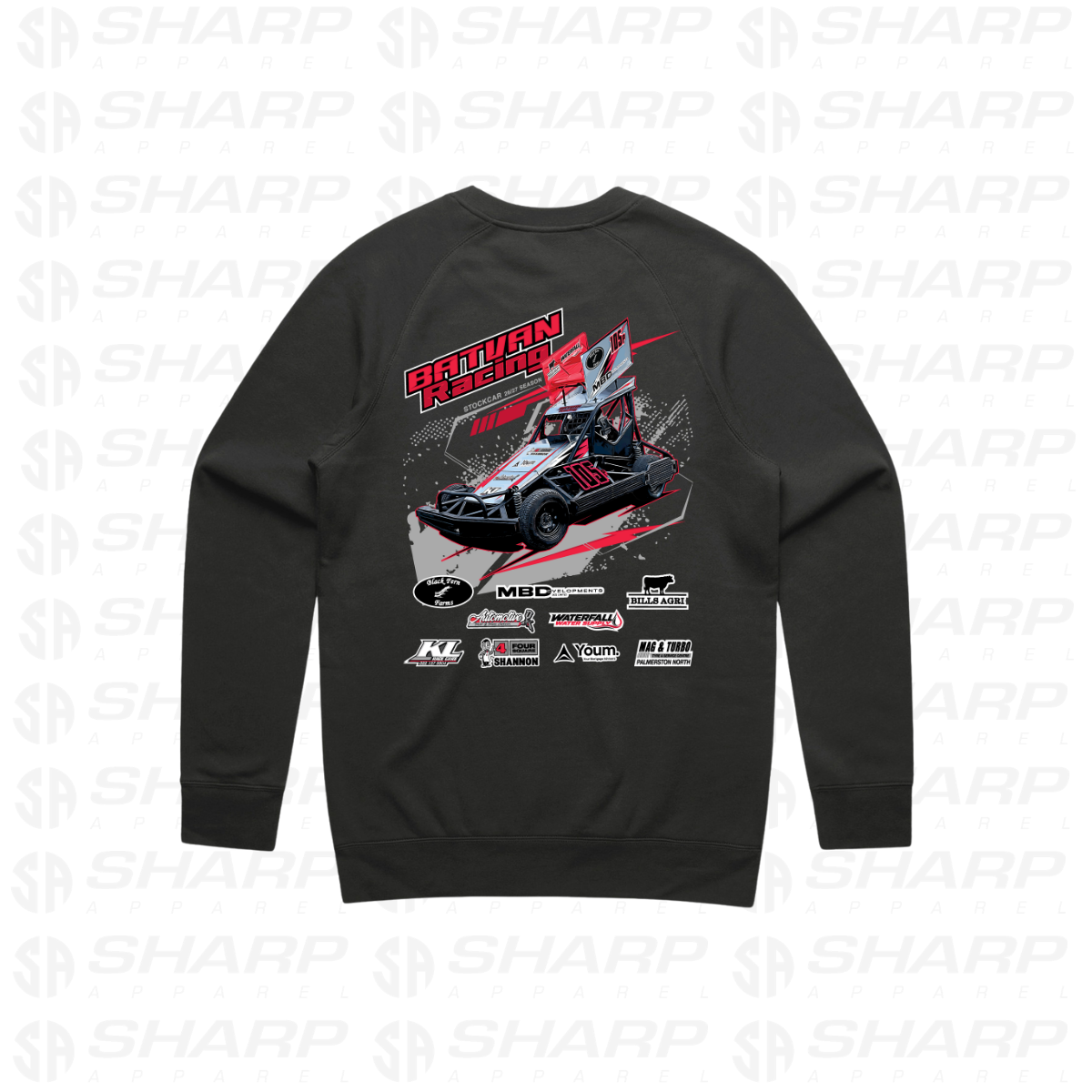 Batvan Racing 105p 2026/27 - Adults Crew Neck