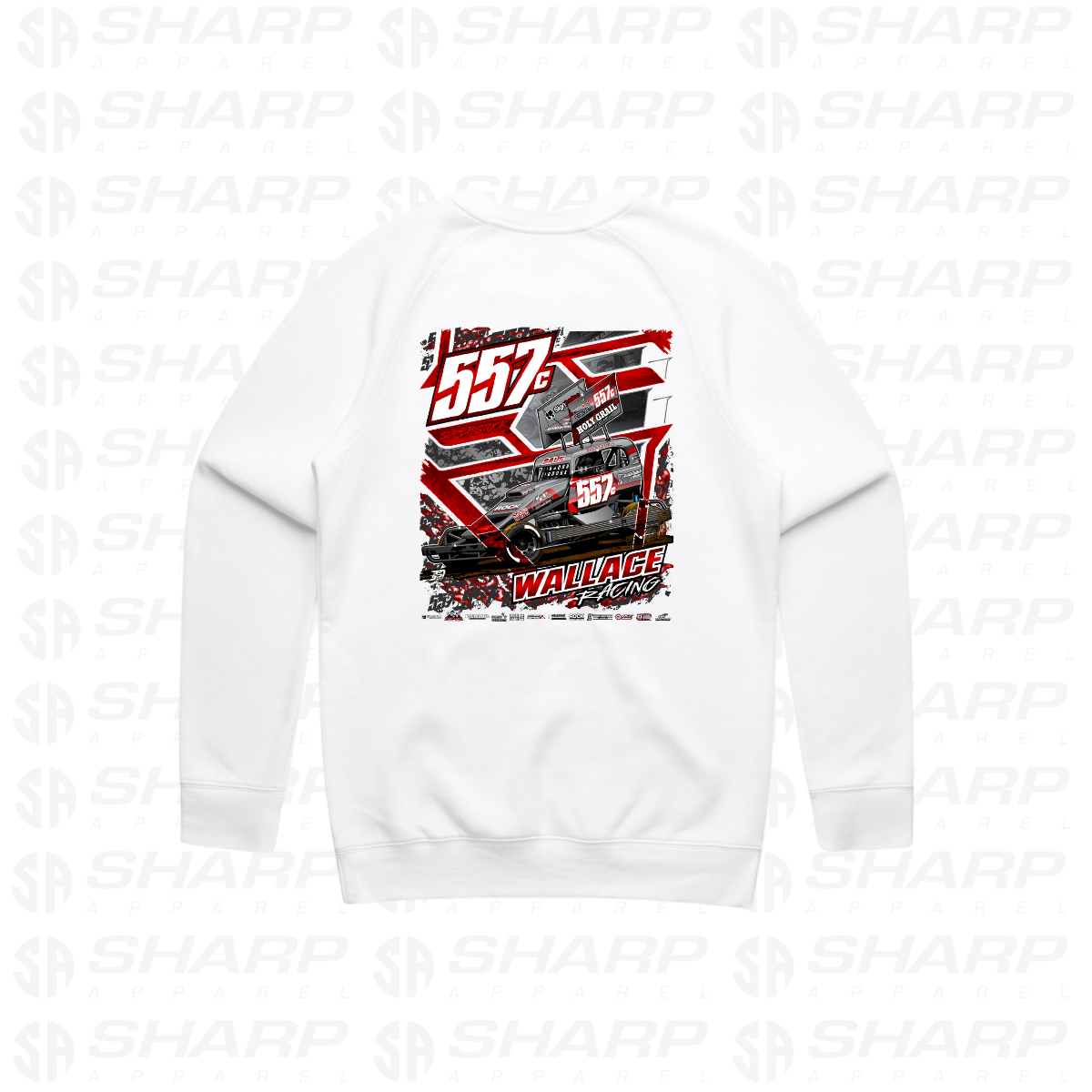 Darrel Wallace 557c - Adults Crew Neck
