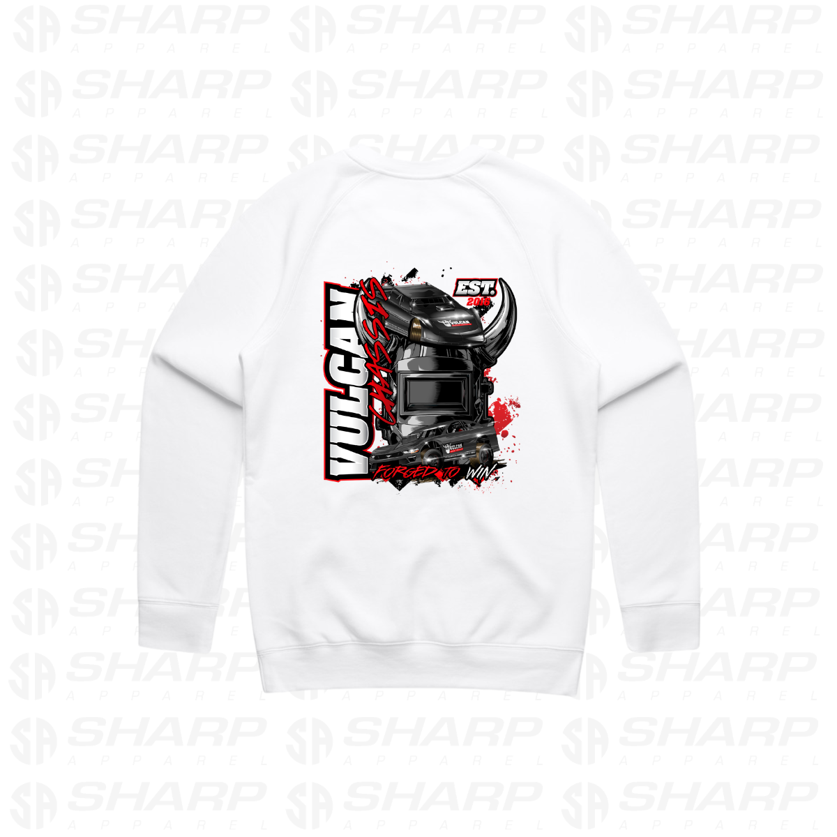 Vulcan Chassis - Adults Crew Neck