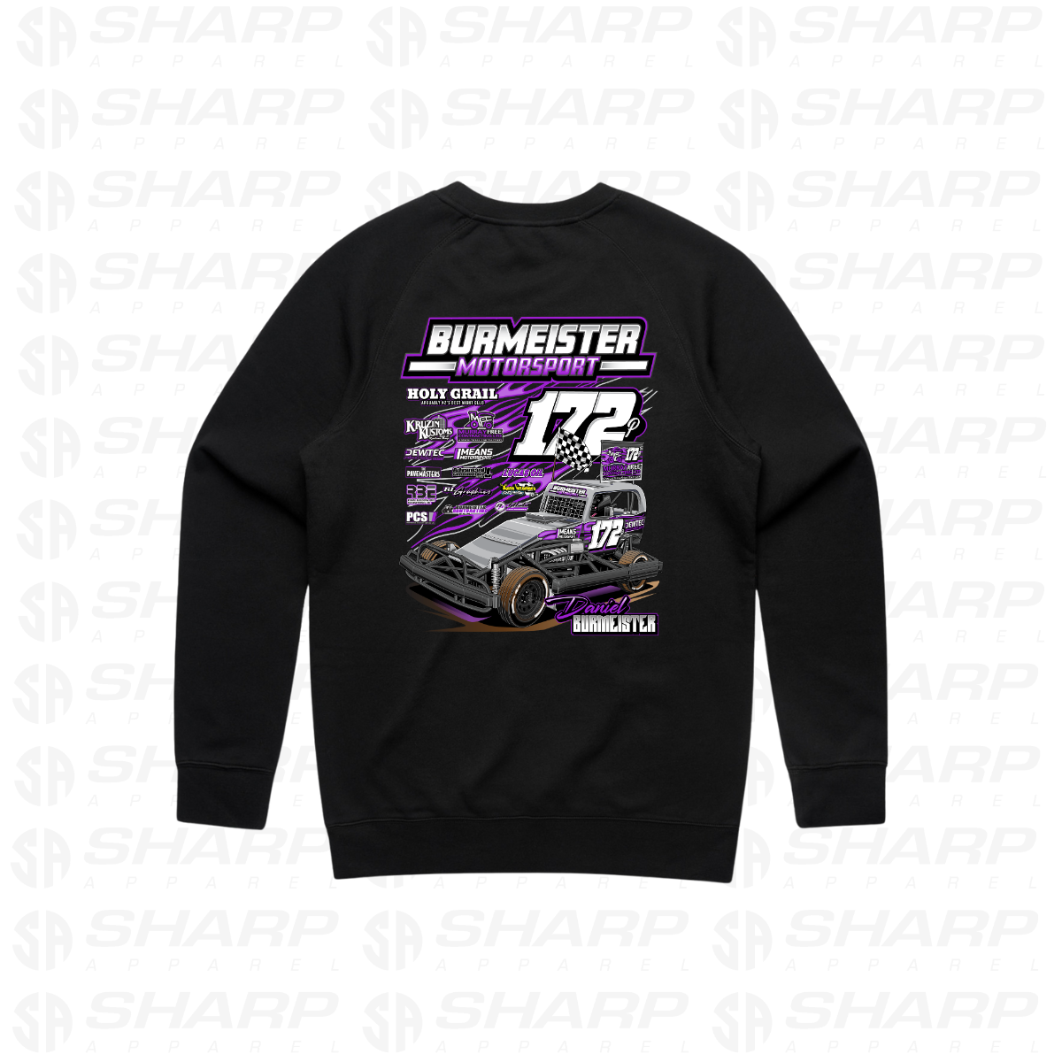 172p Burmeister Motorsport 2025/26 - Adults Crew Neck