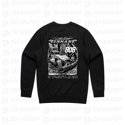 808 Mainline Ghost - Adults Crew Neck