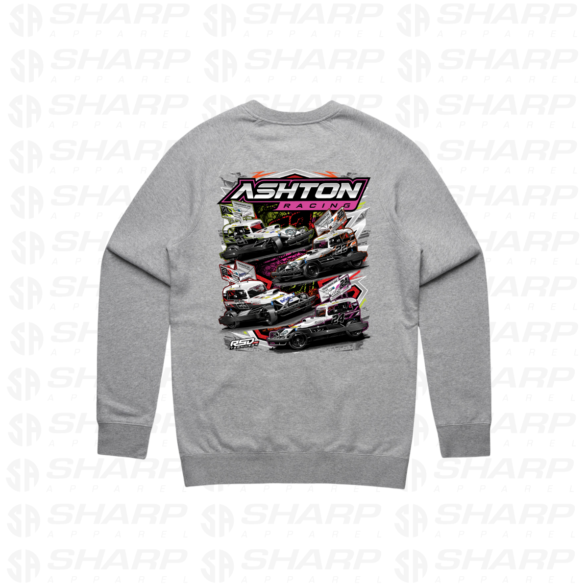 Ashton Racing - Adults Crew Neck