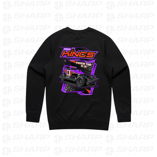Kihikihi Kings Stockcar Team 2025/26 - Adults Crew Neck