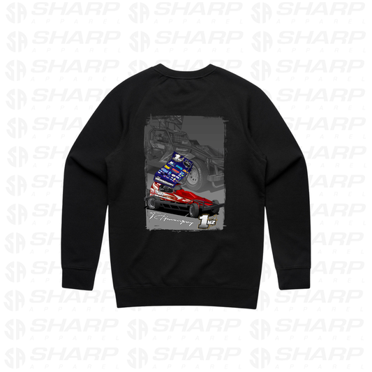 Todd Hemingway 1nz UK Tour Adults Crew Neck