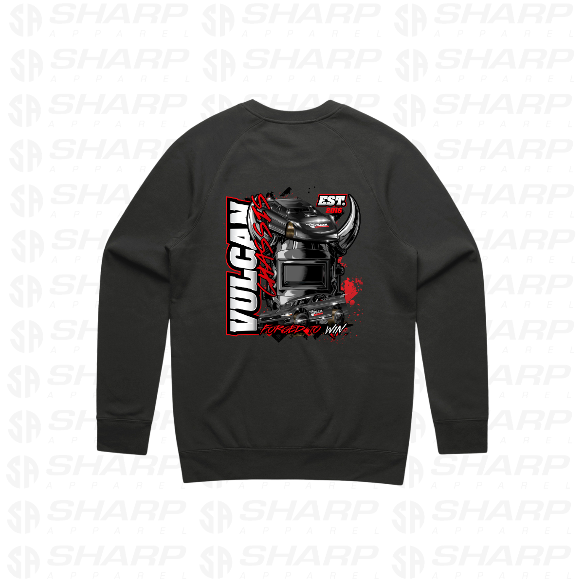Vulcan Chassis - Adults Crew Neck