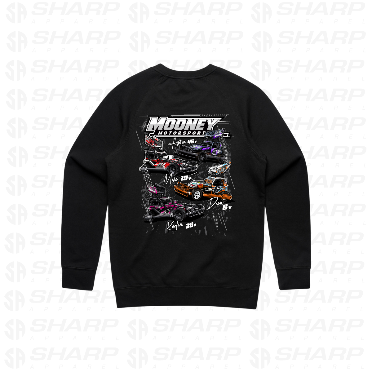Mooney Motorsport 2025/26 - Adults Crew Neck