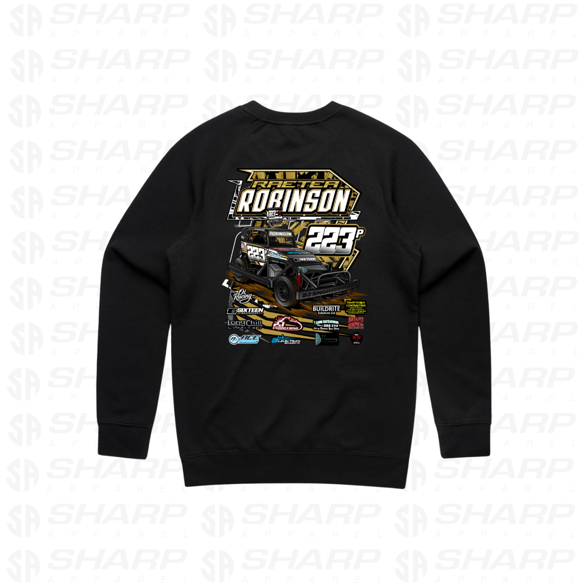 223p Raetea Robinson 2025/26 - Adults Crew Neck