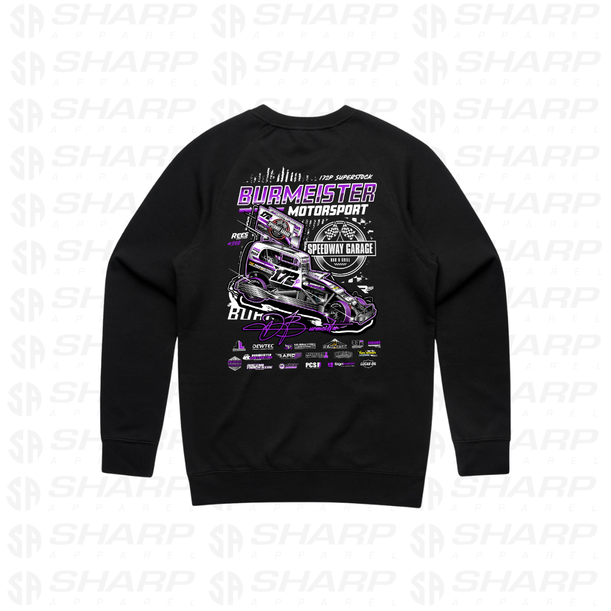 172p Burmeister Motorsport 2026/27 - Adults Crew Neck