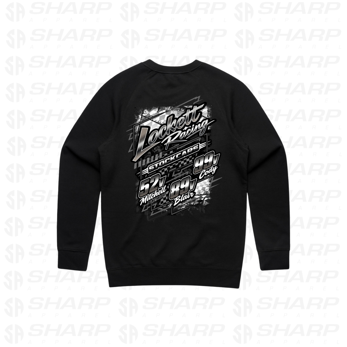 Lockett Racing - Adults Crew Neck