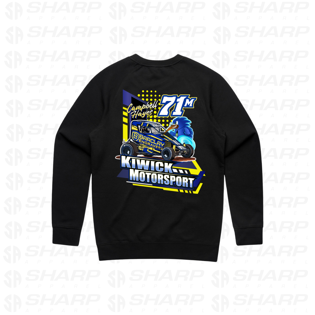 Kiwick Motorsports - Adults Crew Neck