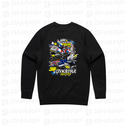 Zane Dykstra UK & NL Tour 26 - Adults Crew Neck