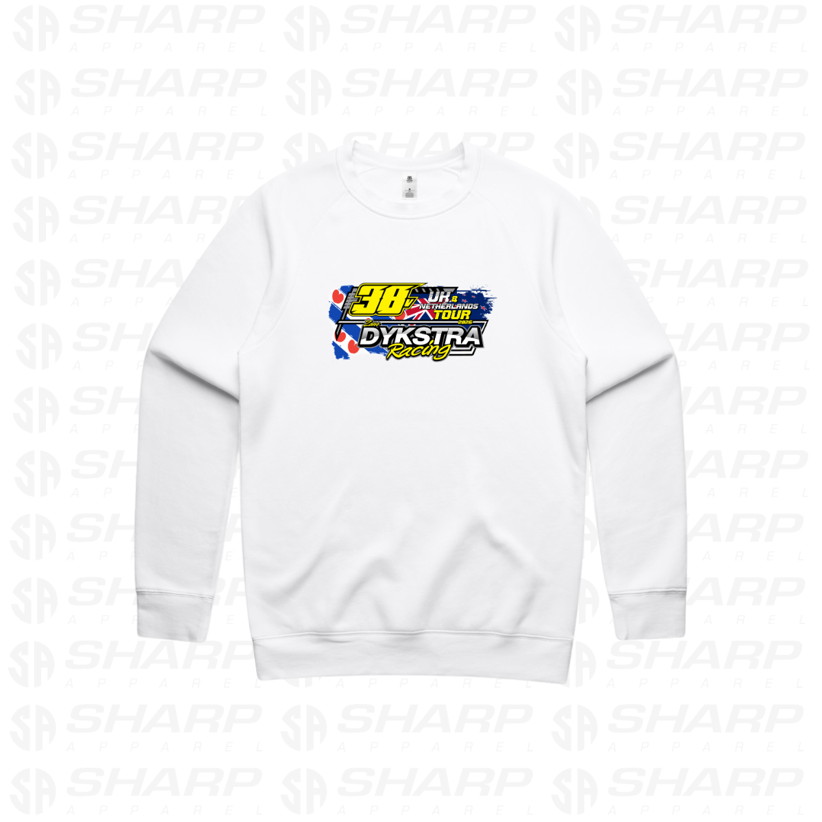 Zane Dykstra UK & NL Tour 26 - Adults Crew Neck
