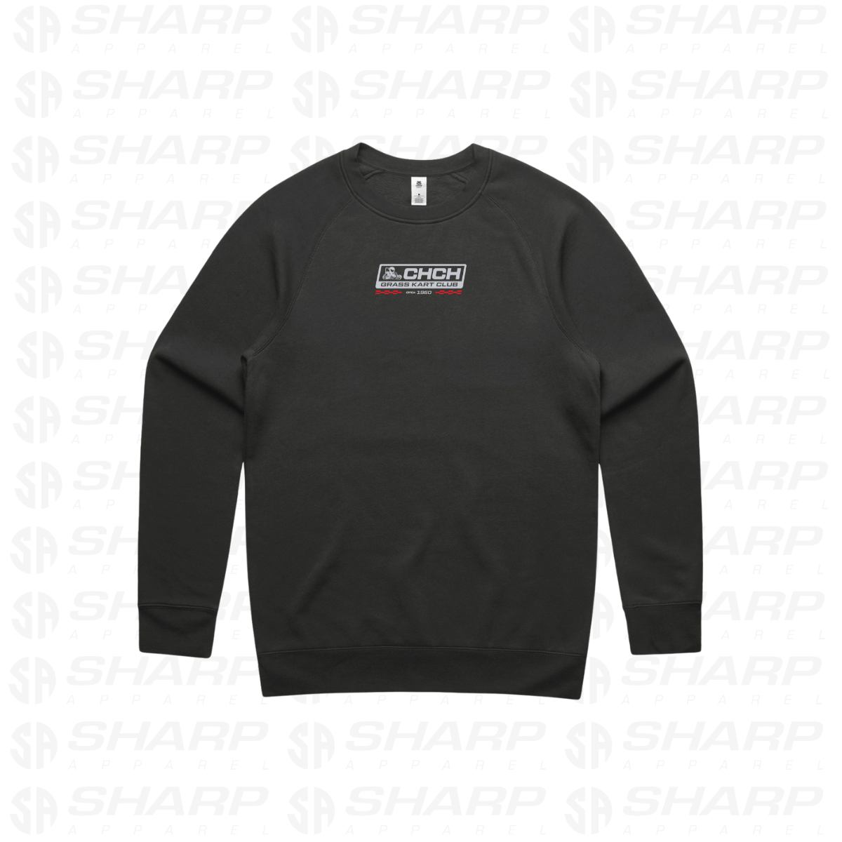 Christchurch Grass Kart Club - Adults Crew Neck