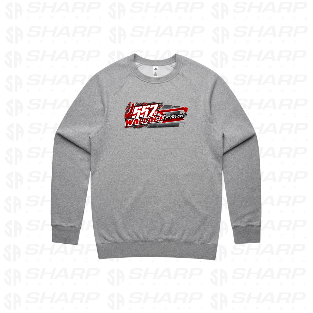 Darrel Wallace 557c - Adults Crew Neck