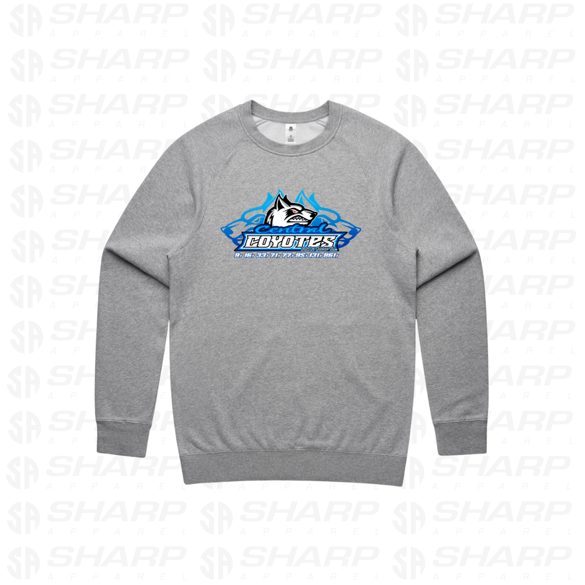 Central Coyotes 2025/26 - Adults Crew Neck