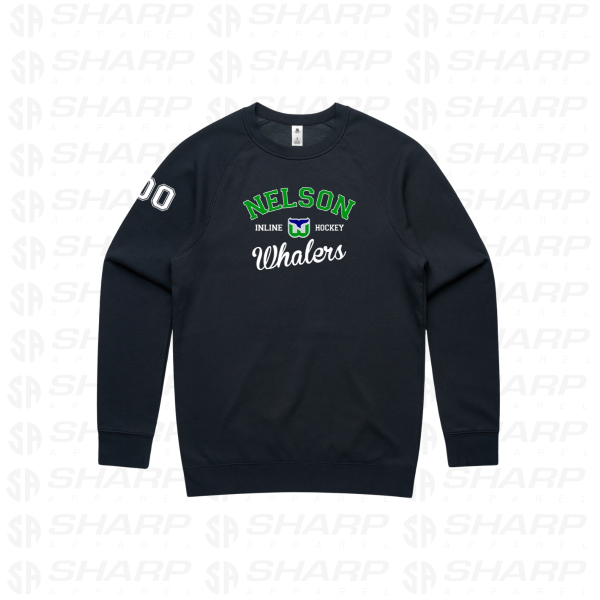 Whalers Heritage - Adults Crew Neck