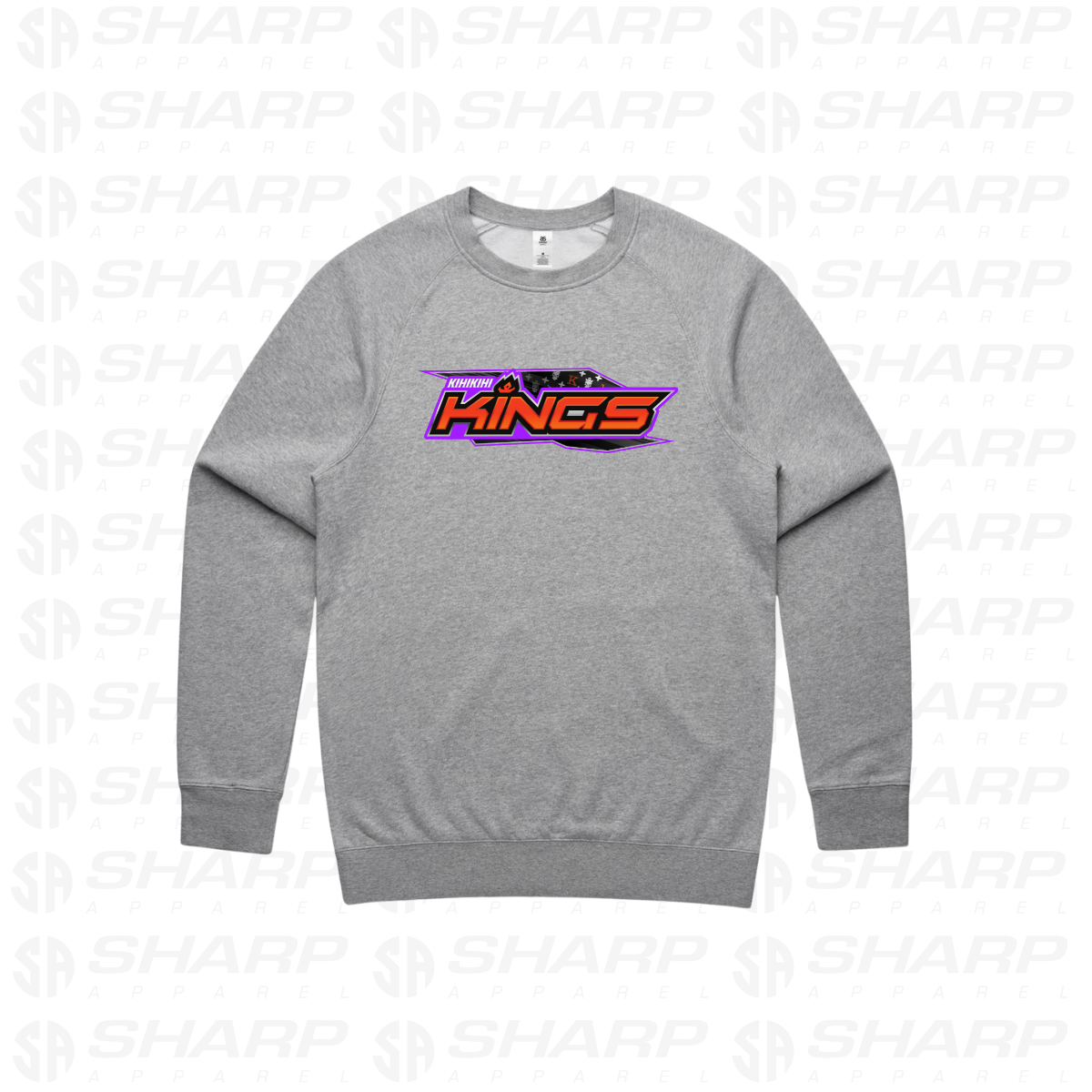 Kihikihi Kings Stockcar Team 2025/26 - Adults Crew Neck