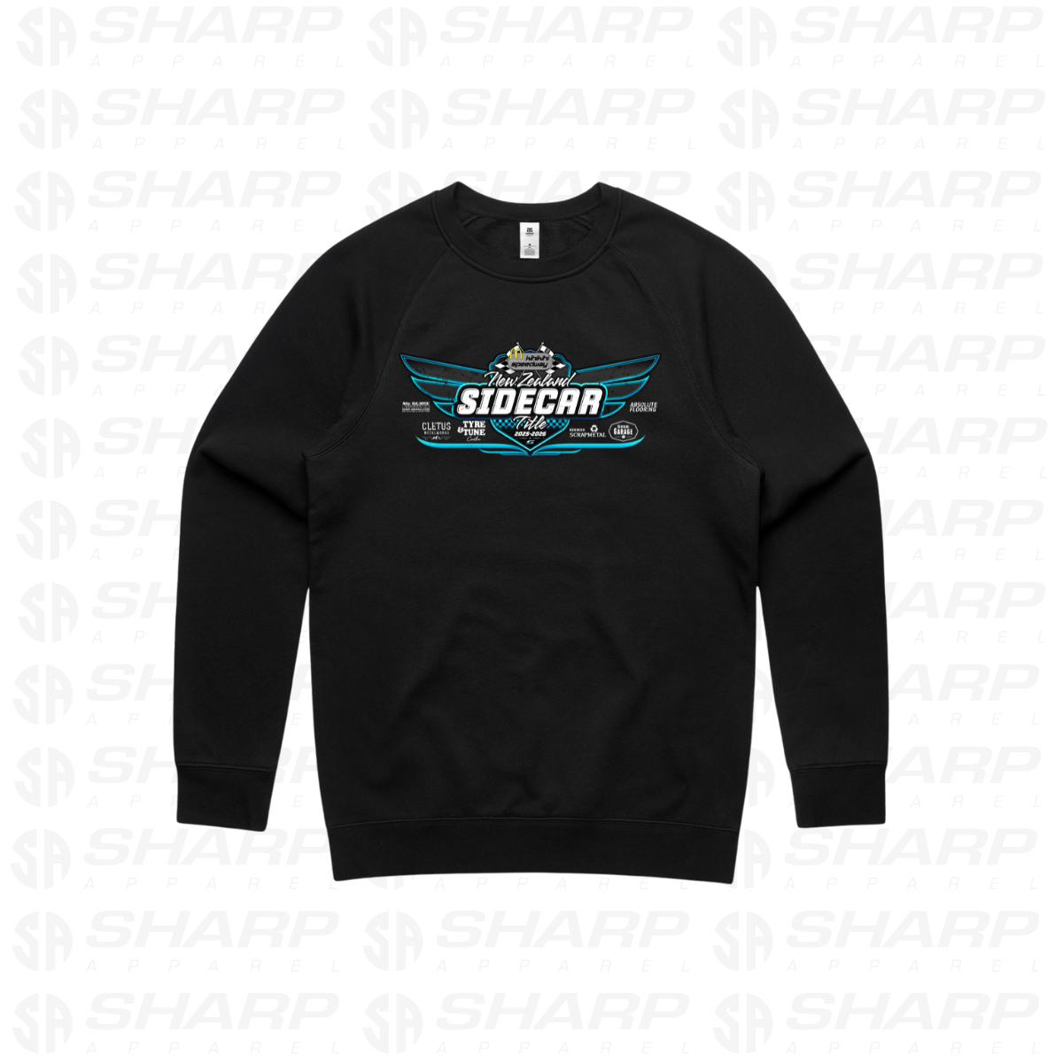 2026 New Zealand Sidecar Champs - Adults Crew Neck