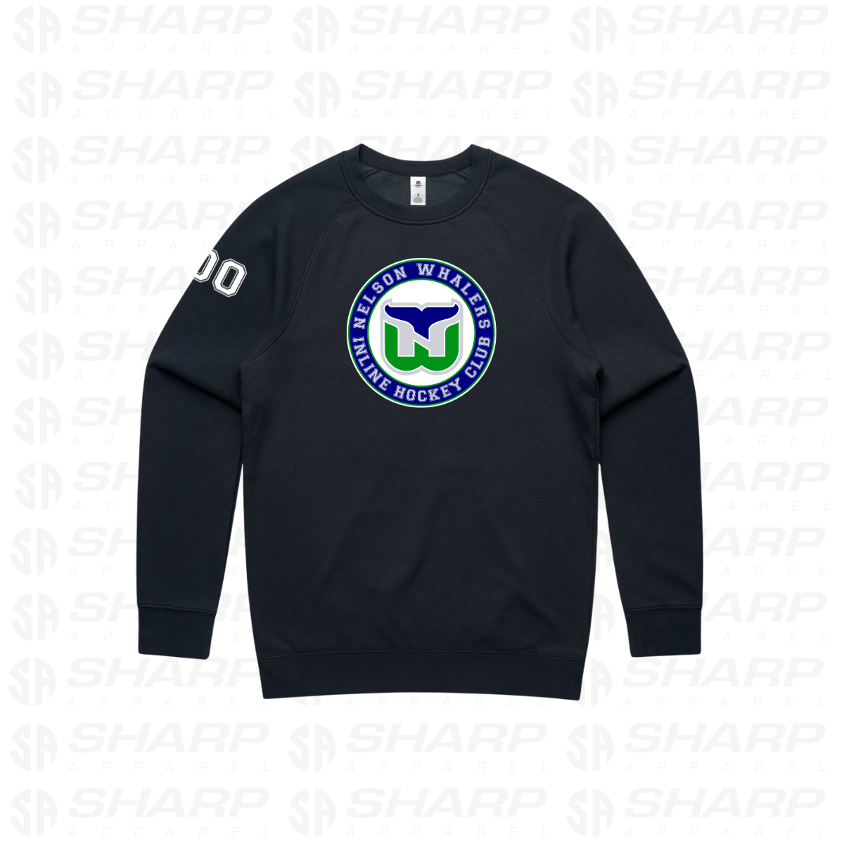 Whalers Original - Adults Crew Neck