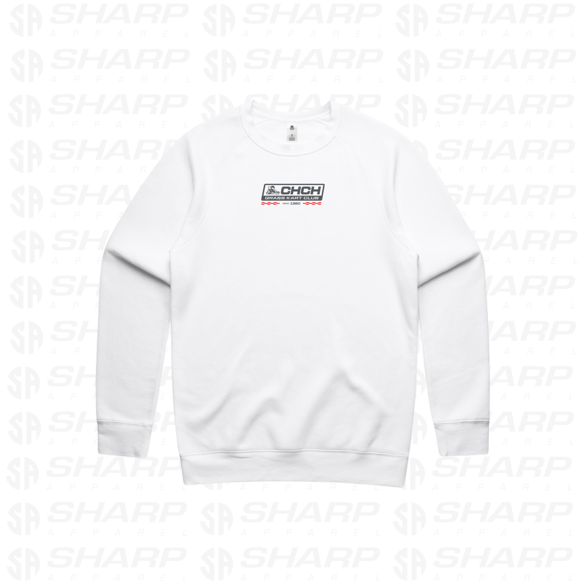 Christchurch Grass Kart Club - Adults Crew Neck