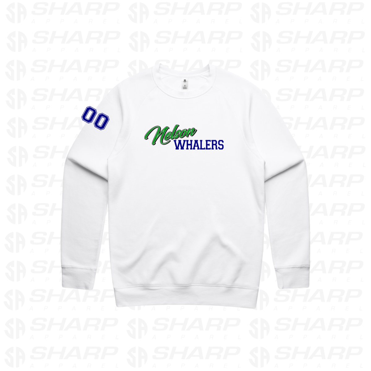 Whalers Varsity - Adults Crew Neck