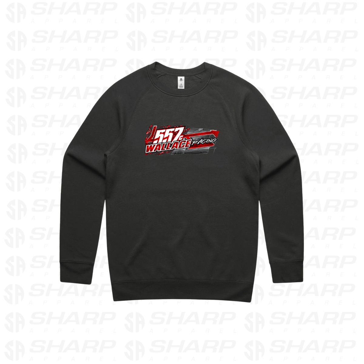 Darrel Wallace 557c - Adults Crew Neck