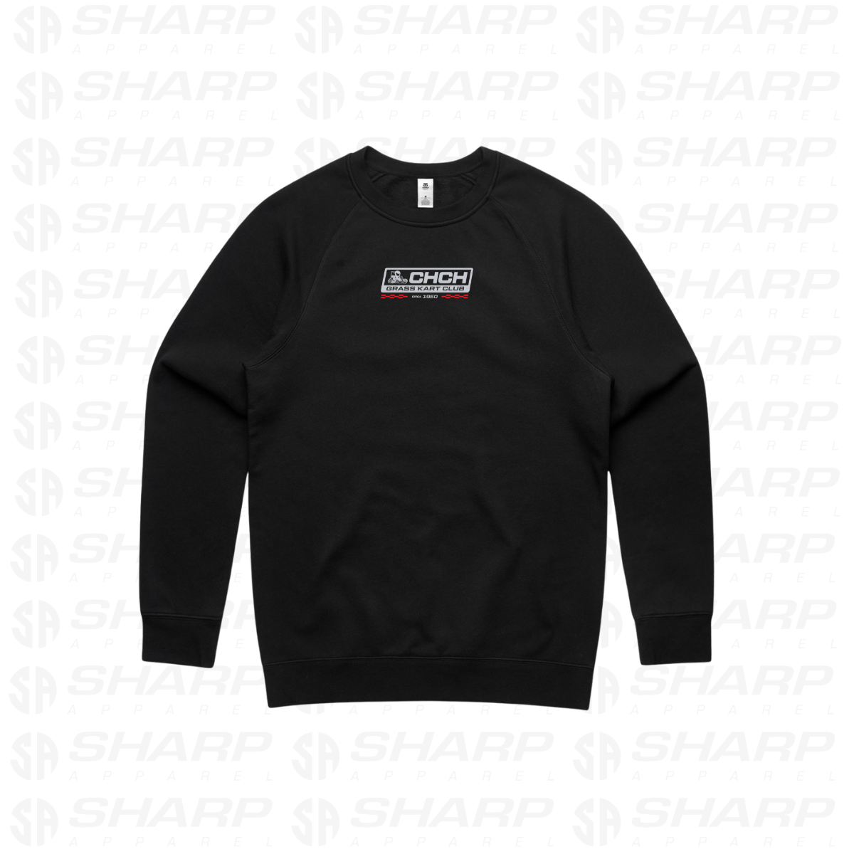 Christchurch Grass Kart Club - Adults Crew Neck