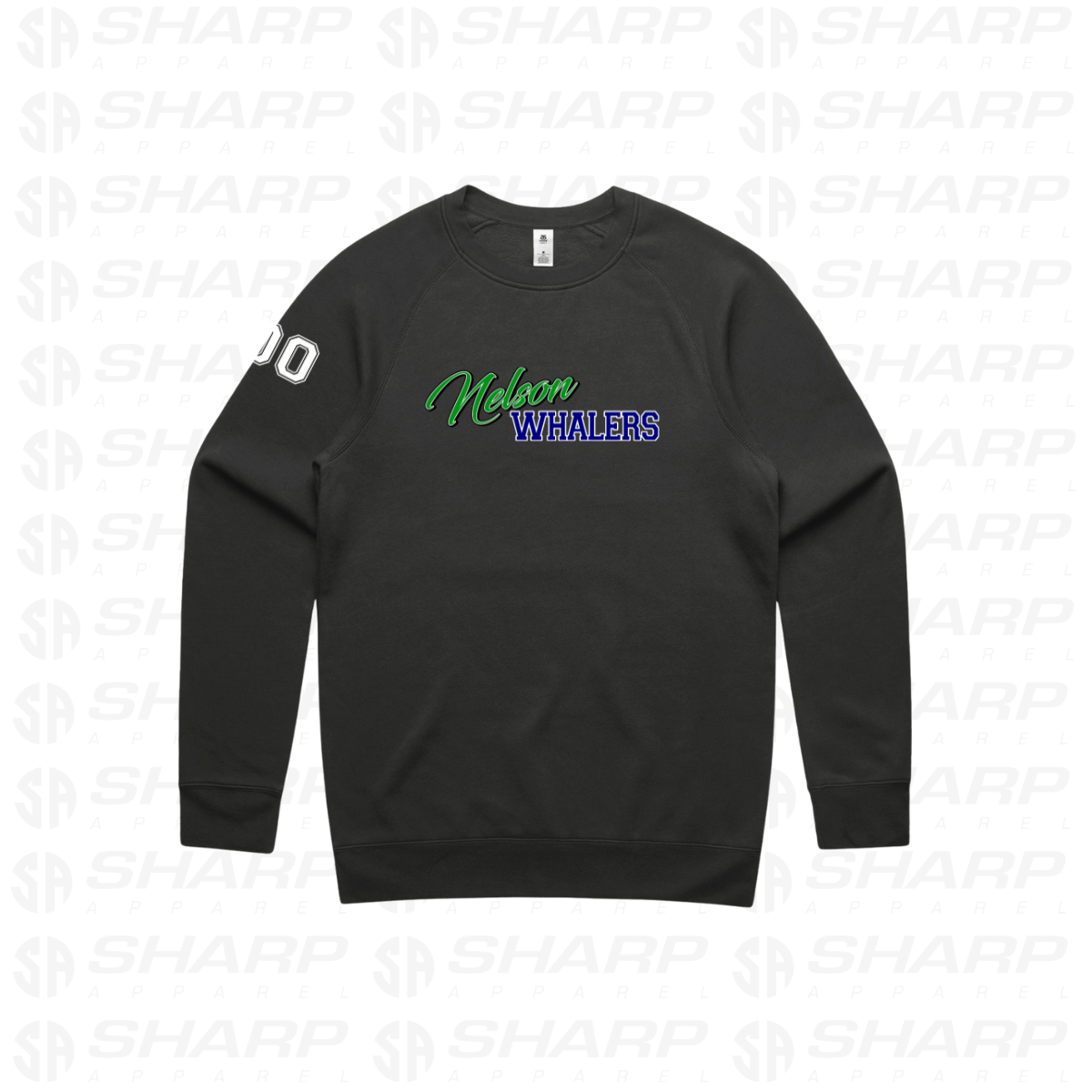 Whalers Varsity - Adults Crew Neck