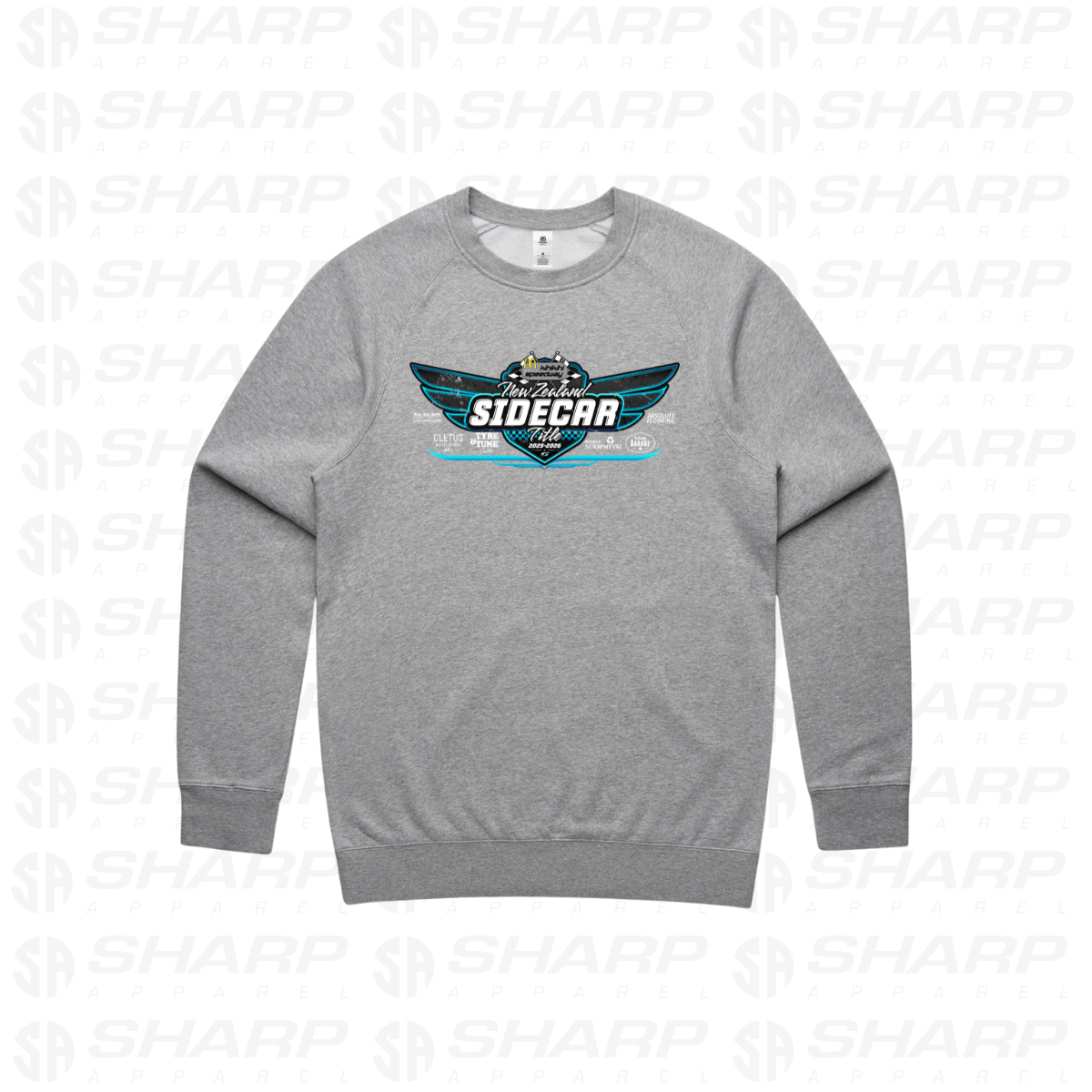 2026 New Zealand Sidecar Champs - Adults Crew Neck