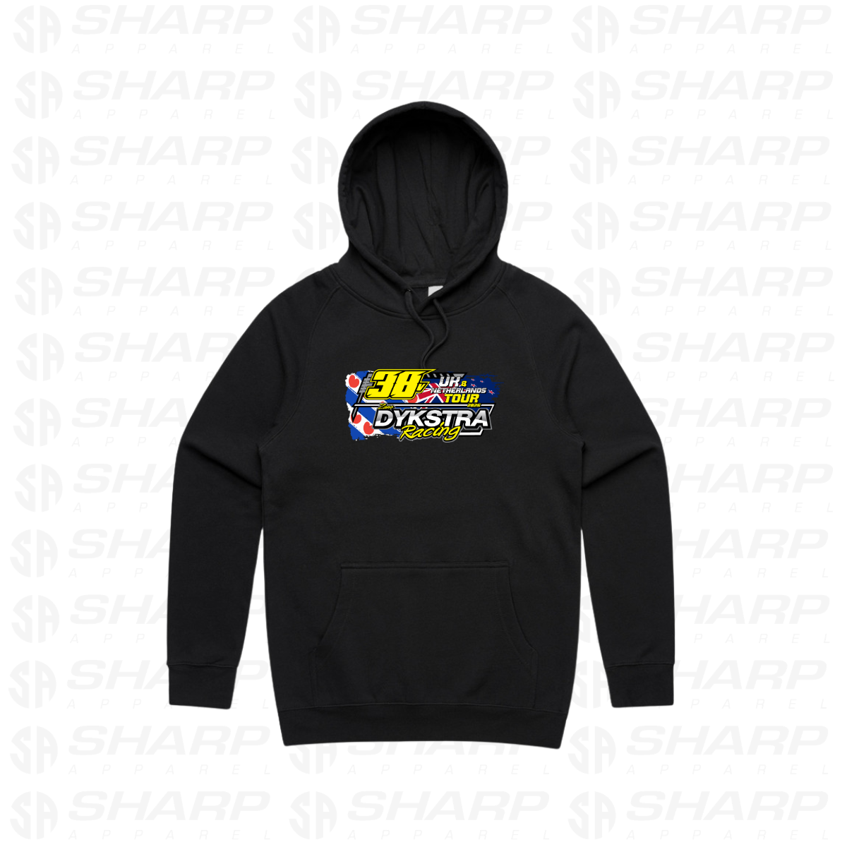 Zane Dykstra UK & NL Tour 26 - Adults Hoodie