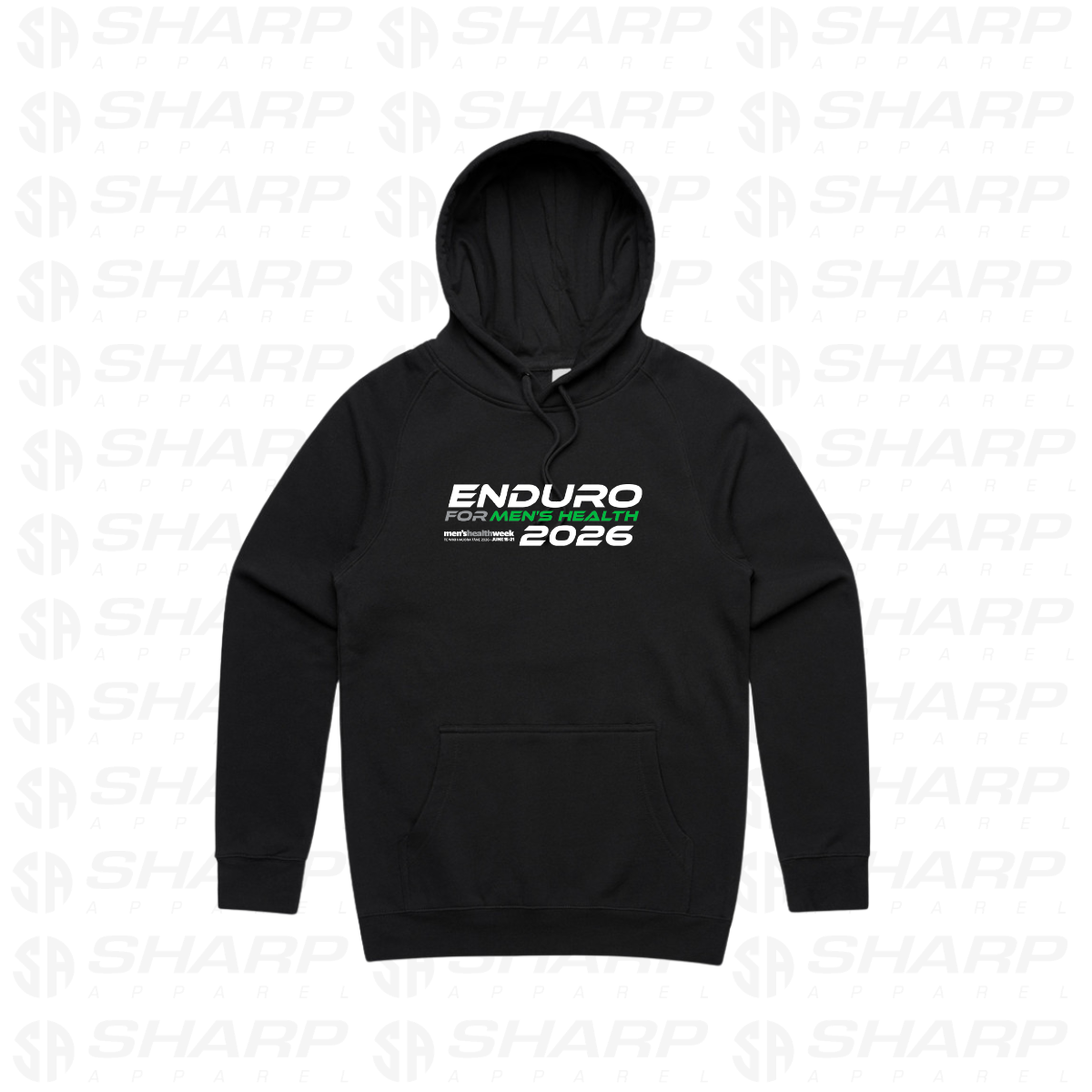 Enduro For Men's Health - Adults Hoodie