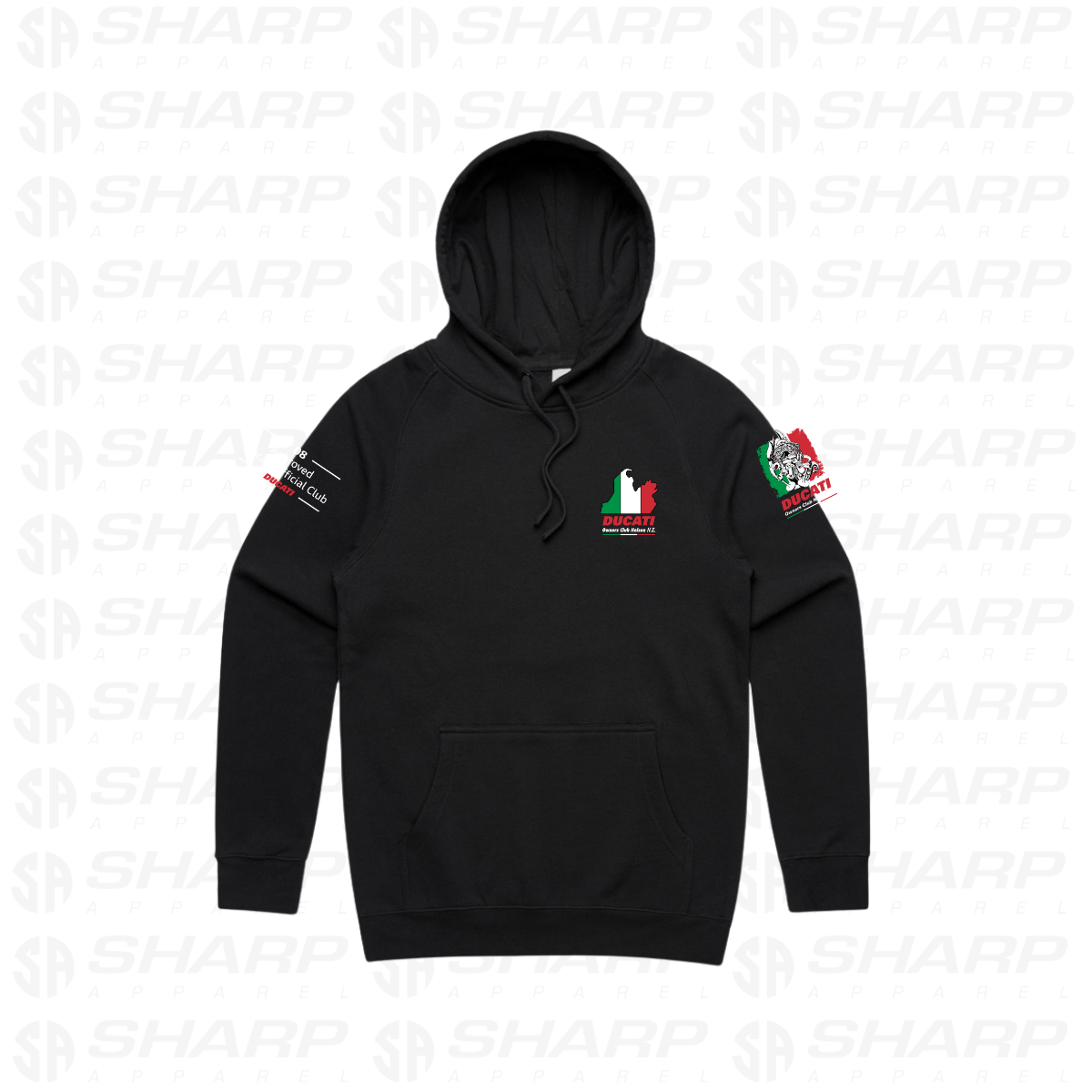 Nelson Ducati Owners Club - Adults Hoodie