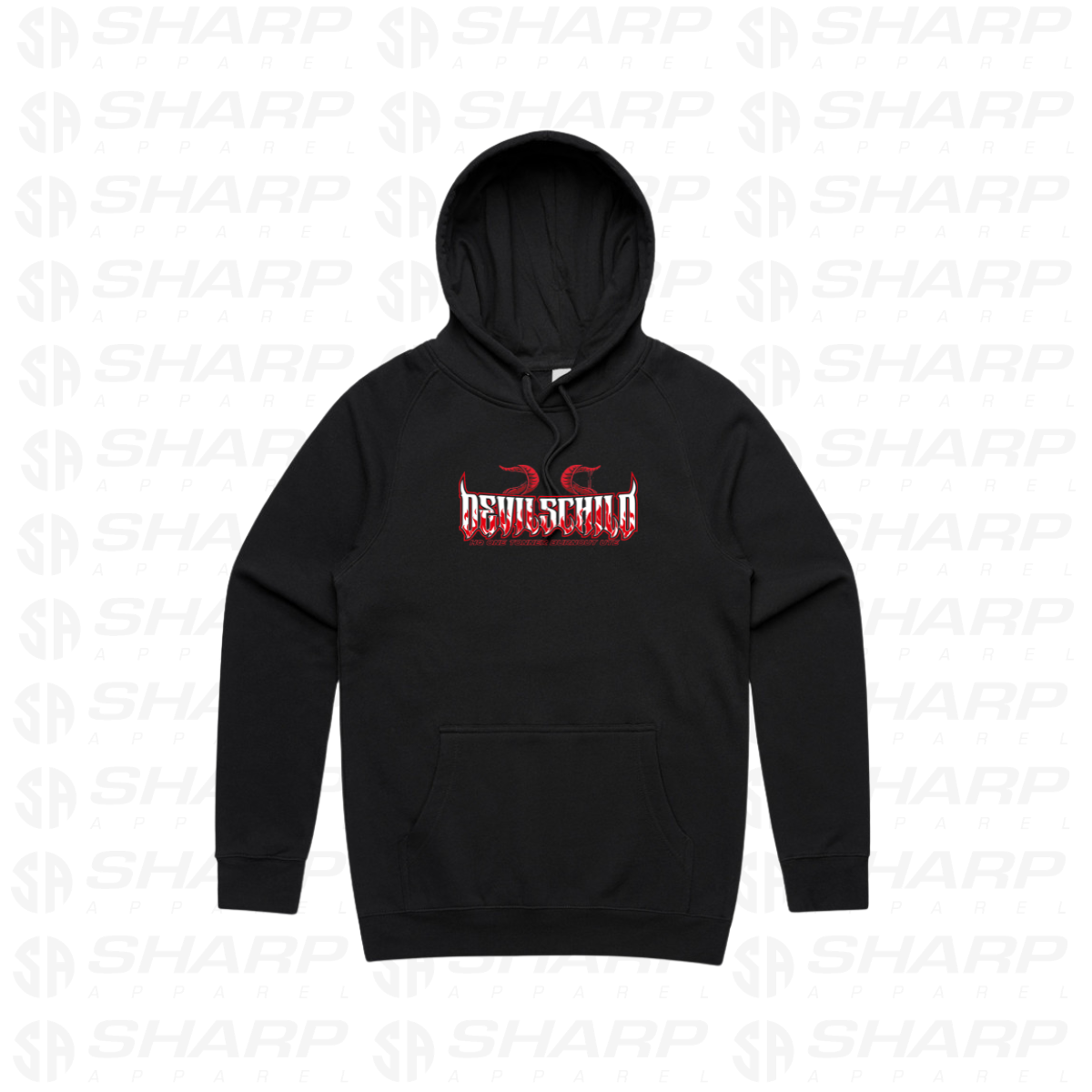 Devilschild Burnout Ute - Adults Hoodie