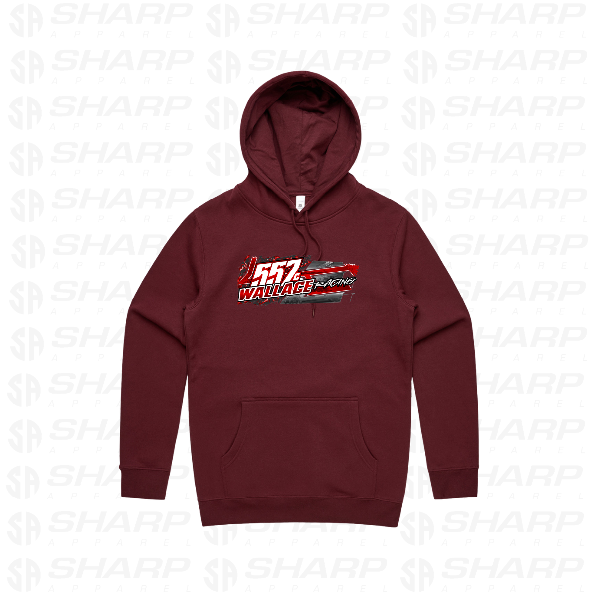 Darrel Wallace 557c - Adults Hoodie