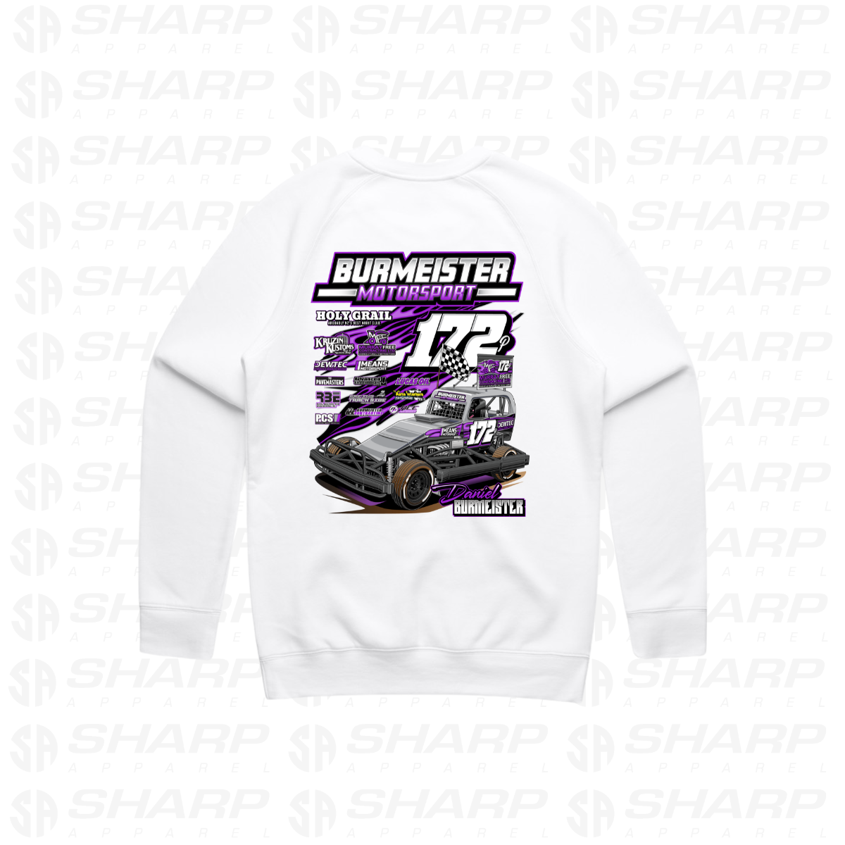 172p Burmeister Motorsport 2025/26 - Adults Crew Neck