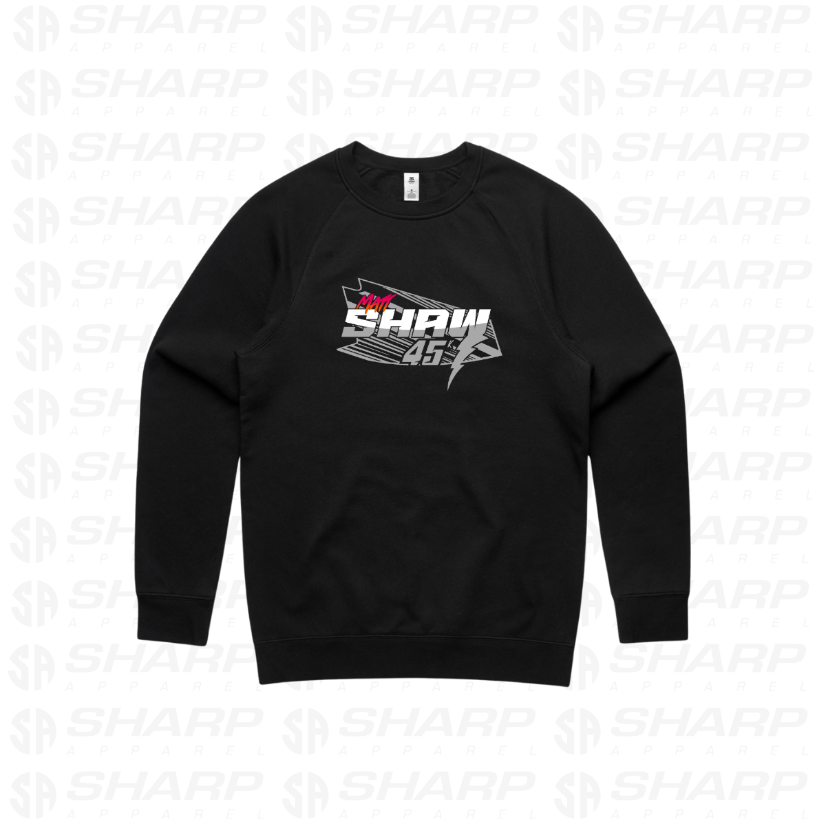 Matt Shaw Racing 2025/26 Alt Front - Adults Crew Neck