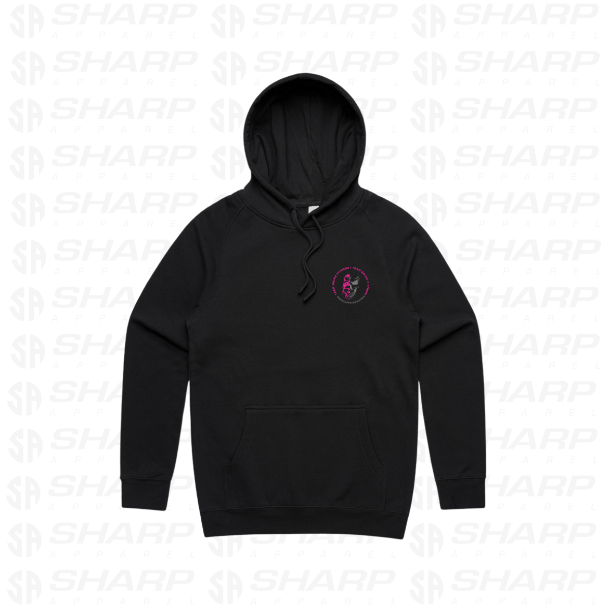Female Skull Lift One More Rep - Adults Hoodie