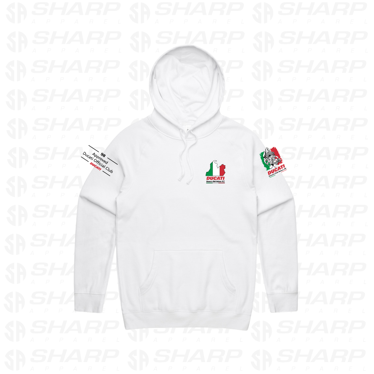 Nelson Ducati Owners Club - Adults Hoodie