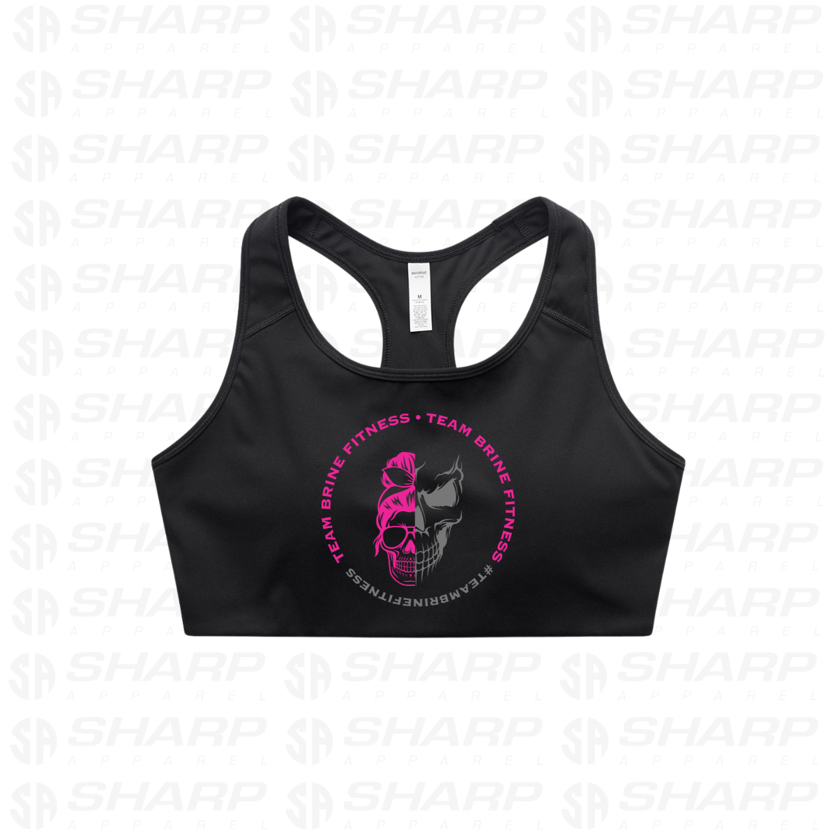 Split Skull - Women's Active Bra Top