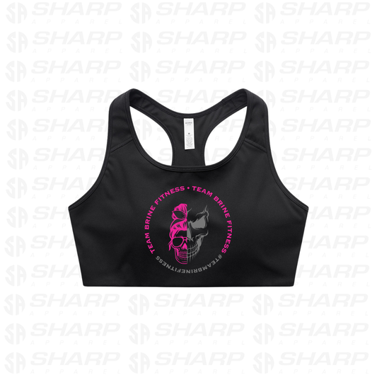 Split Skull - Women's Active Bra Top