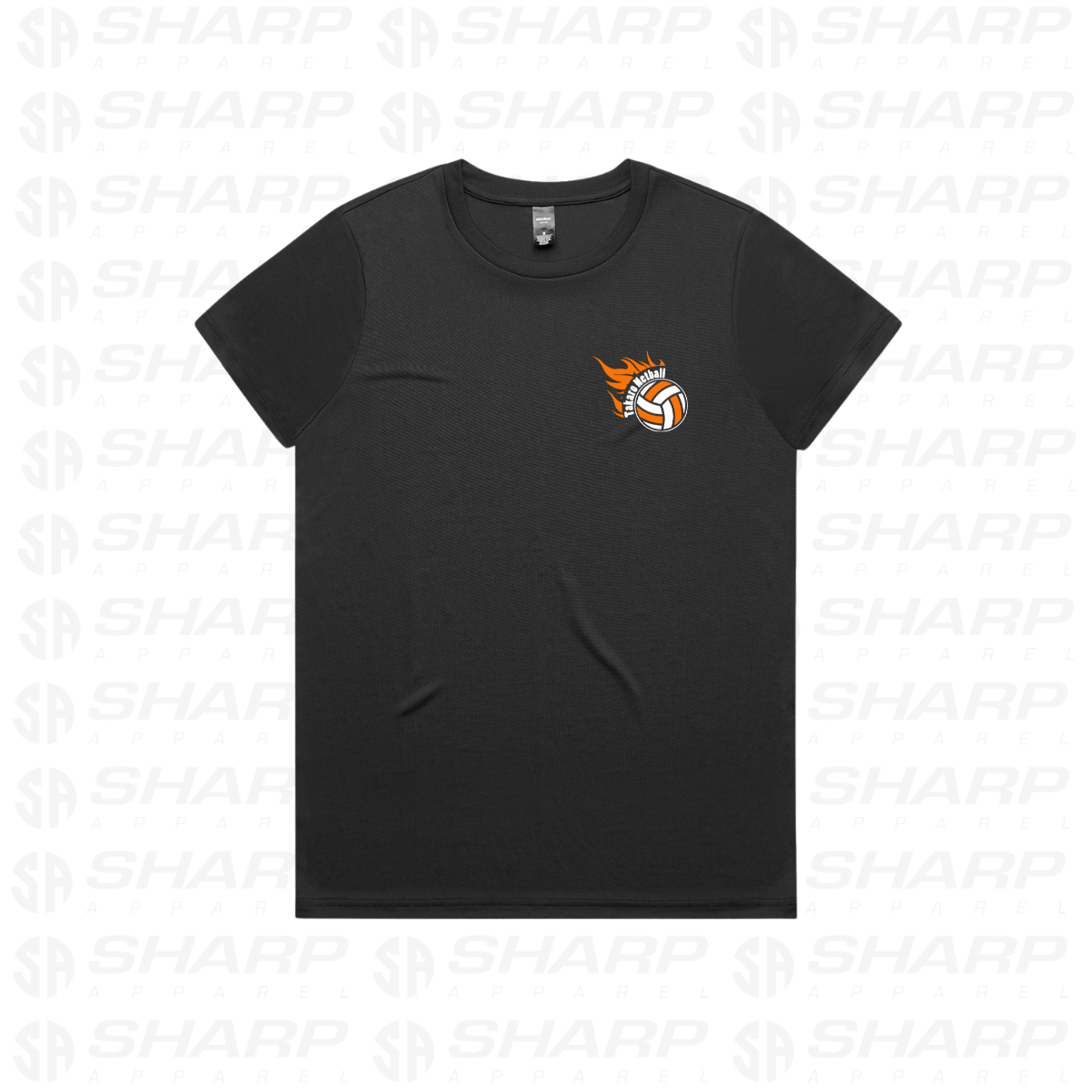 Takaro Netball - Women's Active Tee S/S