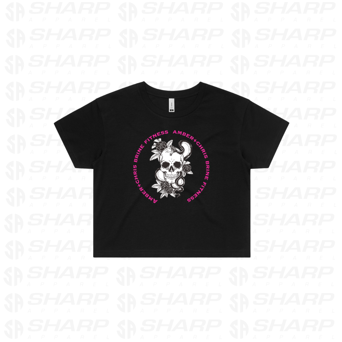 Skull - Crop Tee